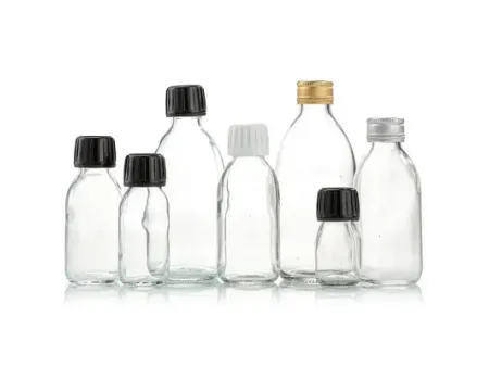 Botellas de vidrio para líquidos orales