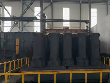 Columnas con revestimiento de vidrio