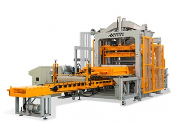 Máquina para fabricar bloques de concreto QFT8-15