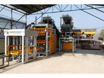 Máquina para fabricar bloques de concreto QFT8-15