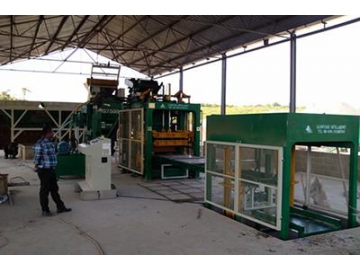 Máquina para fabricar bloques de concreto QFT8-15