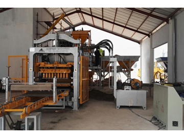 Máquina para fabricar bloques de concreto QFT8-15