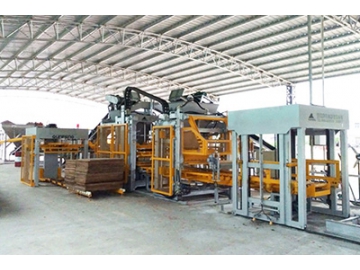 Máquina para fabricar bloques de concreto QFT8-15