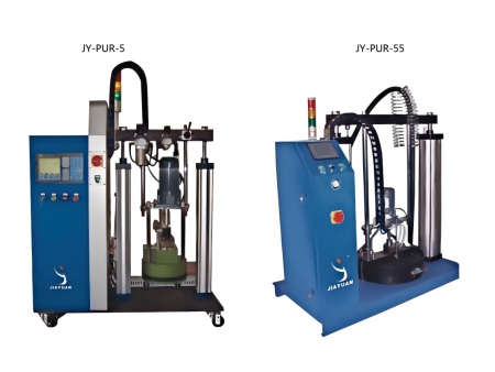 Máquina fusor de pegamento termofusible, modelo JY-PUR