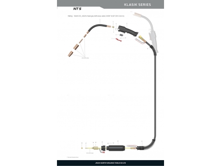 Pistola de soldadura MIG/MAG, NT5