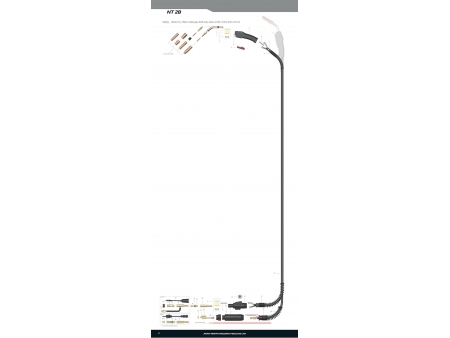 Pistola de soldadura MIG/MAG, NT2B