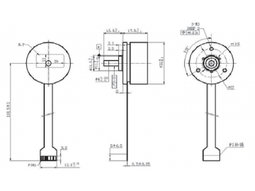 Motor DC sin escobillas de 32mm con rotor exterior FL32BLW