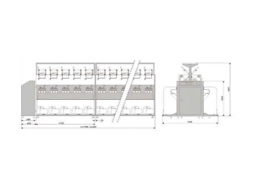 Bobinadora de hilado textil RF231