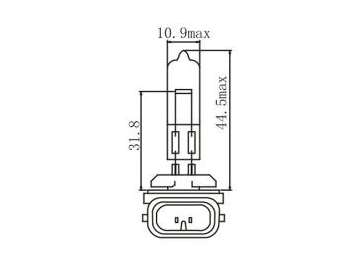 Lámpara para faros de automóvil 886, 894, 889