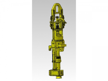 Sistema de perforación hidráulica 150T con propulsión superior (top drive)