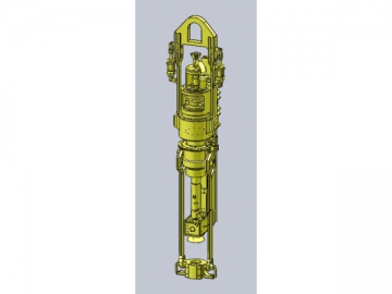 Sistema de perforación hidráulica 250T con propulsión superior