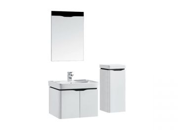 Muebles de baño de pintura PU Mate