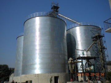 Sistema de montaje de silos