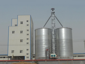 Sistema de montaje de silos