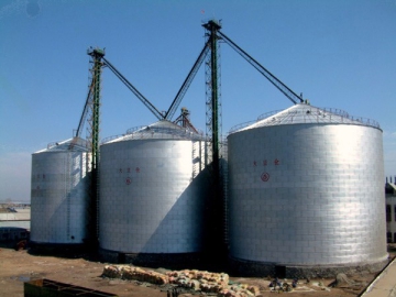 Sistema de montaje de silos