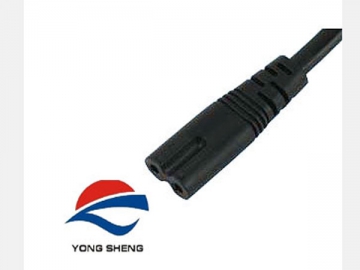 Conector IEC 60320 C7 UL817/CSA