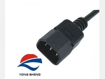 Conector IEC 60320 C14 UL817/CSA