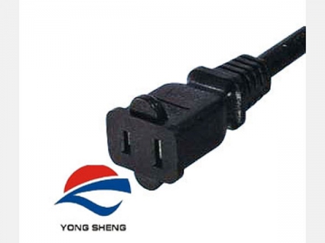 Conector eléctrico de dos patas 1-15R UL817/CSA