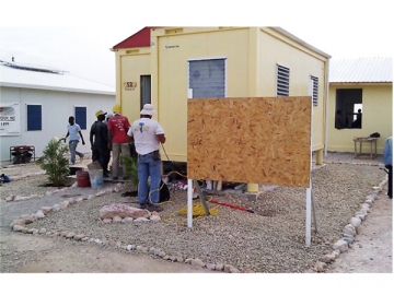 Casa container To Relieve Famine en Haití (América)