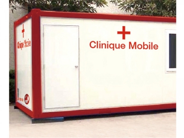 Casa container de hospital en Niger (África)