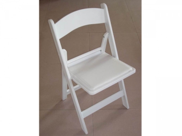 Silla de resina plegable