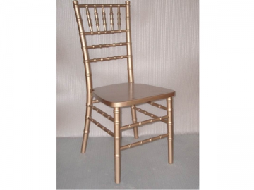 Silla Chiavari de madera estilo americano