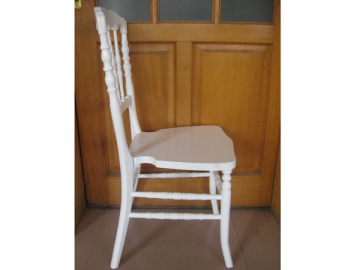 Silla de lujo Napoleón de madera