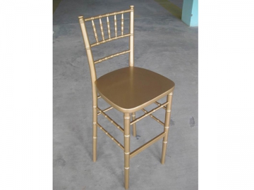 Taburete Chiavari de madera