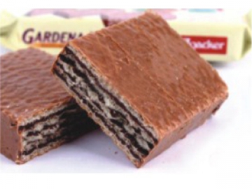 Línea de producción de galleta oblea totalmente automática