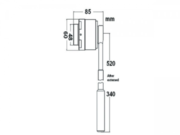 Llave de impacto manual F-20