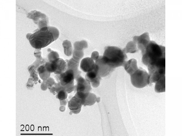 Compuesto de polvo de cobre y níquel nanométrico