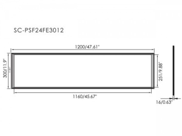 Panel de luces LED RGB