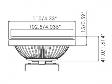 Reflector LED AR111