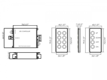 Controlador LED SC-WC7