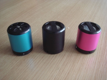 Mini altavoz recargable de aluminio SD-029E