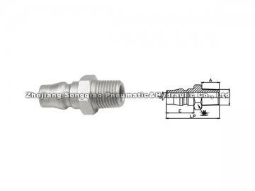 Acople neumático rápido de acero LSQ-315