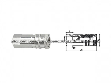 Acople neumático rápido de acero LSQ-315