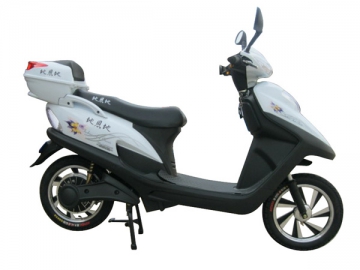 Scooter eléctrico con motor integrado en la rueda de 350W impulsado a batería de plomo-ácido RTDR40Z-16