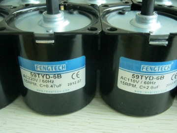 Motor sincrónico de engranaje AC modelo 59TYD-B