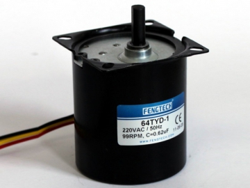 Motor sincrónico de engranaje AC modelo 64TYD-1