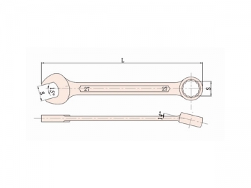 Llave combinada antichispas 135