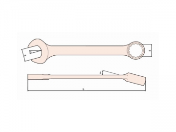 Llave combinada antichispas 136