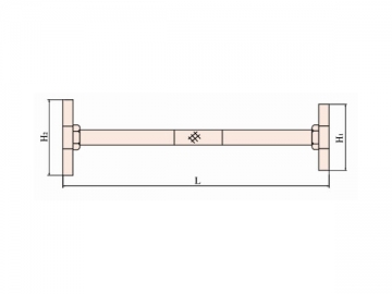 Llave de doble extremo para abrir barriles 178