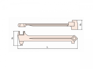 Llave multifuncional para abrir barriles 179