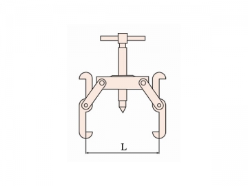 Extractor de engranajes de tres patas 237