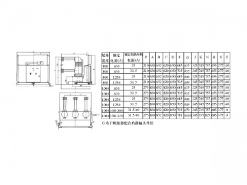 Interruptor de vacío para generador VTK-24KV