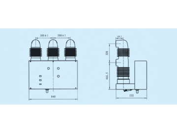 Interruptor de vacío para generador VTK-40,5KV