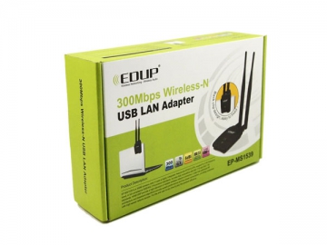 Adaptador inalámbrico USB 802.11N  de alta potencia EP-MS1539 300Mbps