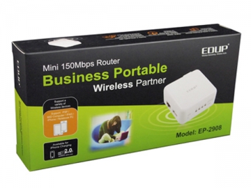 Mini router inalámbrico de banda ancha 802.11N 150Mbps