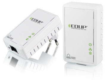 Puente ethernet HomePlug de 200Mbps D2